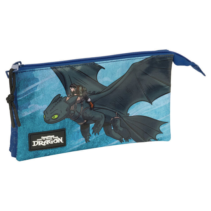 How to Train Your Dragon triple pencil case-1