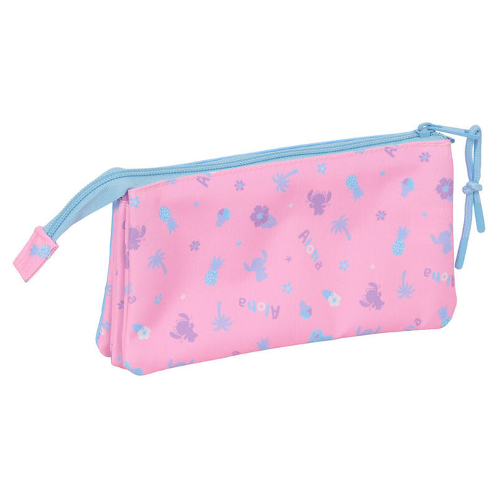 Disney Stitch Bright triple pencil case-2