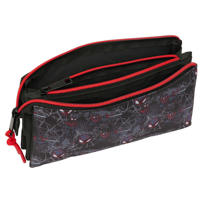Marvel Spiderman Miles Morales tripe pencil case-3