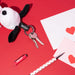 Peanuts Snoopy plush keychain-5