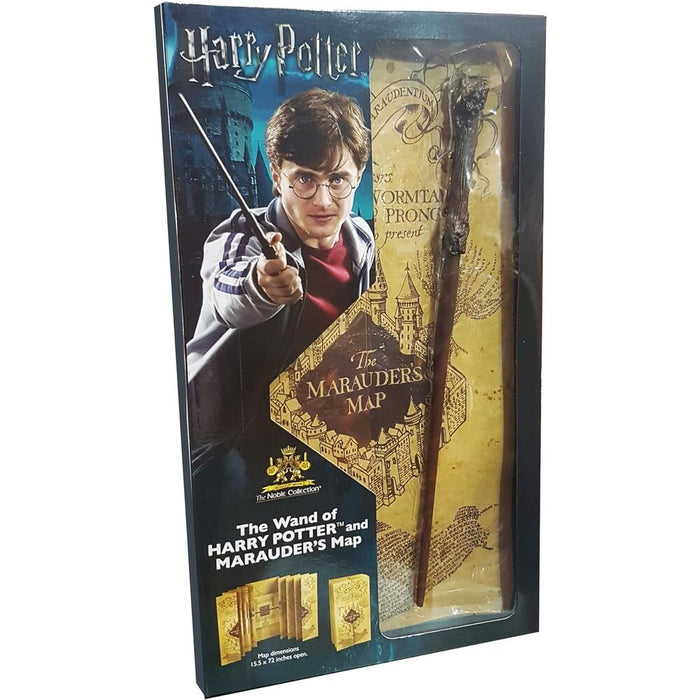 Harry Potter Magic Wand + Marauders Map-1