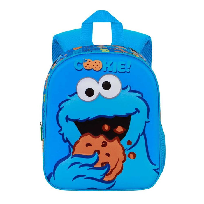 Sesame Street Cookie Monster 3D backpack 30cm-1
