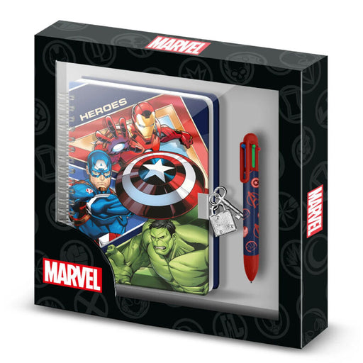 Marvel Avengers Diary + pen-1