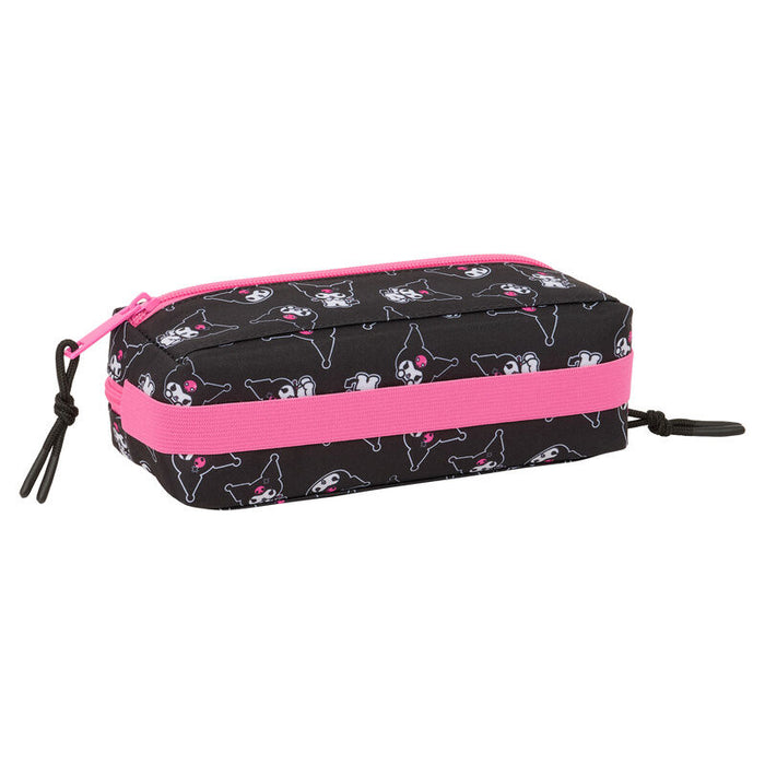 Hello Kitty Kuromi triple pencil case-2
