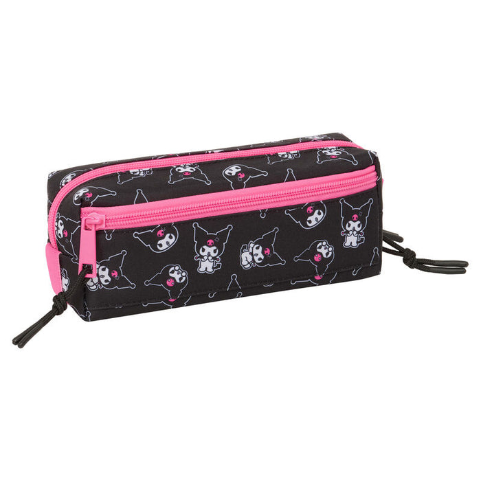 Hello Kitty Kuromi triple pencil case-4