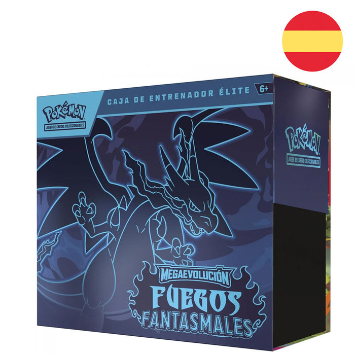 Spanish Pokemon Phantasmal Flames Elite Trainer case trading card game-1