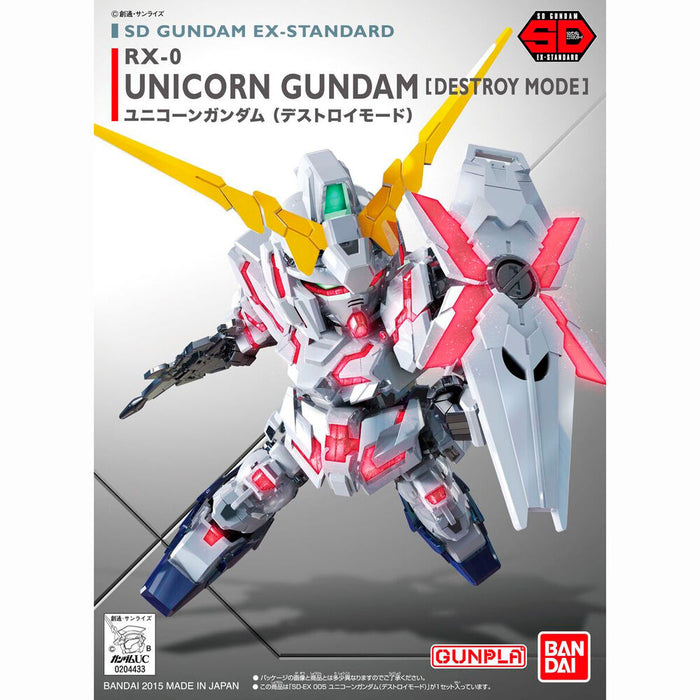 Mobile Suit Gunda Unicorn Gundam Destroy Mode Unicorn model kit-2