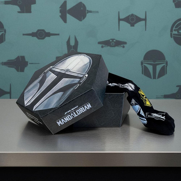 Star Wars The Mandalorian adult pack 3 socks-3