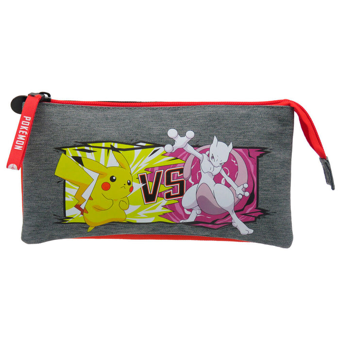 Pokemon Battle triple pencil case-1