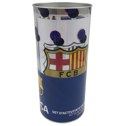 F.C. Barcelona money box set activities 38pcs-1