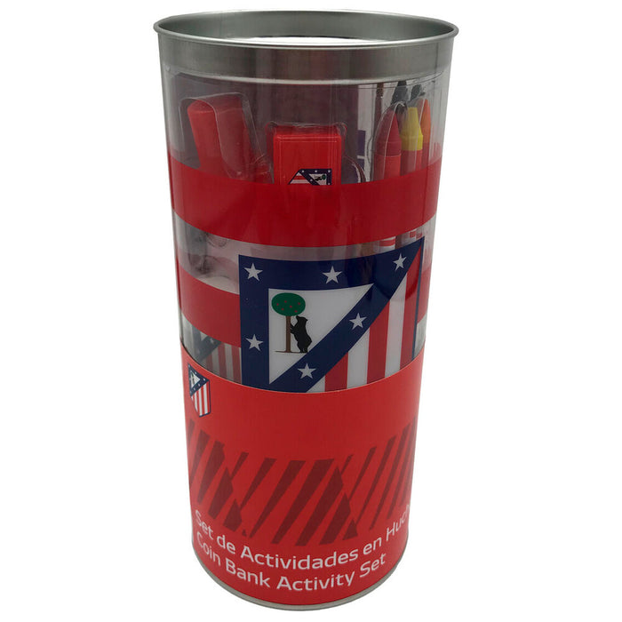Atletico de Madrid money box set activities 38pcs-1