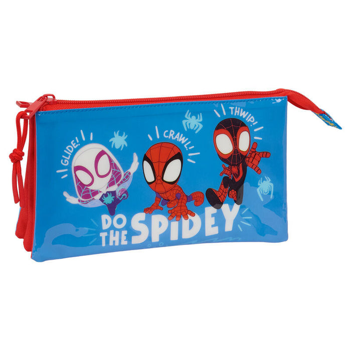 Marvel Spidey triple pencil case-1