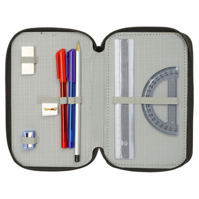 Dragon Ball triple pencil case 37pcs-4