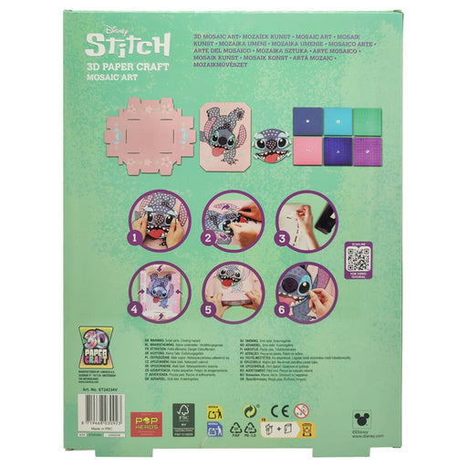 Disney Stitch 3D paper craft-1