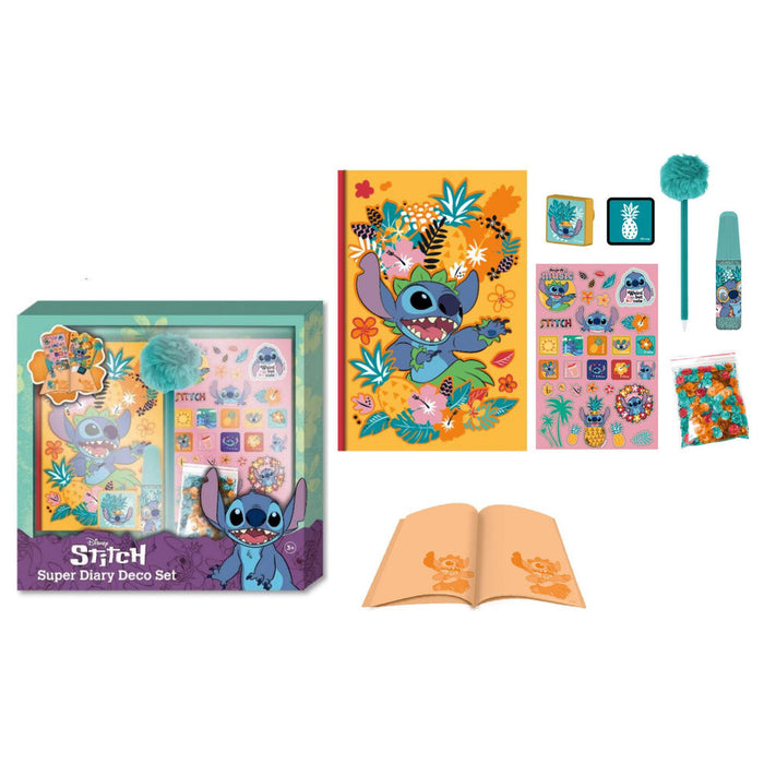 Disney Stitch Diary Deco set-3