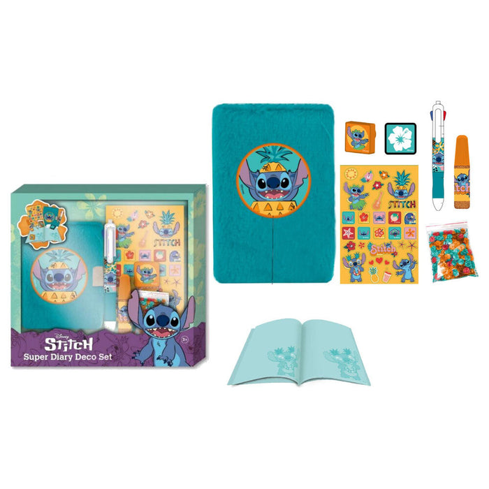 Disney Stitch Diary Deco set-4