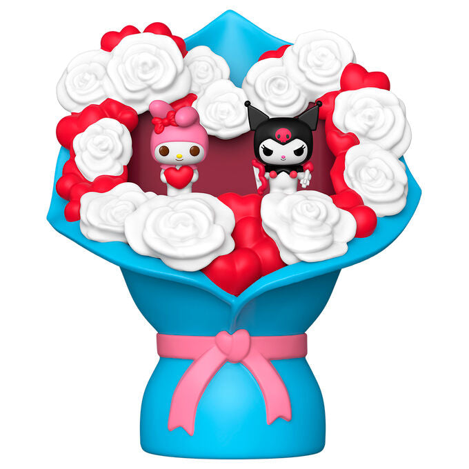Bitty POP Bouquet figure Hello Kitty My Melody and Kuromi Valentines day-2
