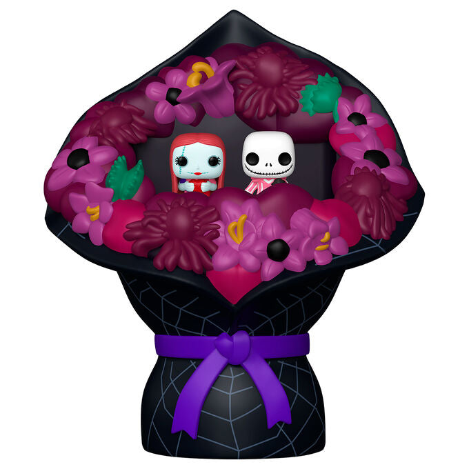 Bitty POP Bouquet figure Disney Nightmare Before Christmas Sally And Jack Skellington Valentines day-2