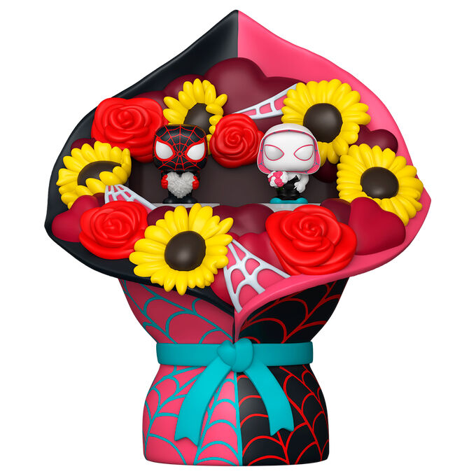Bitty POP Bouquet figure Marvel Miles Morales and Ghost Spider Valentines day-2