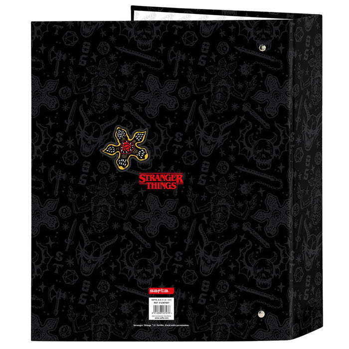 Stranger Things 4-ring binder-2