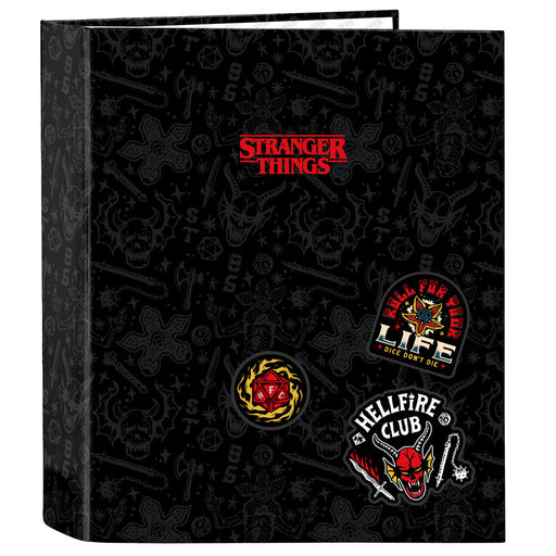Stranger Things 4-ring binder-1
