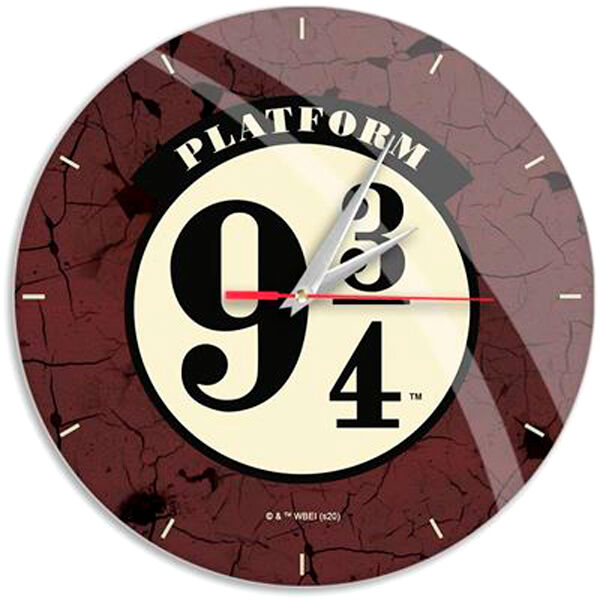 Harry Potter Platform 9 3/4 wall clock-1