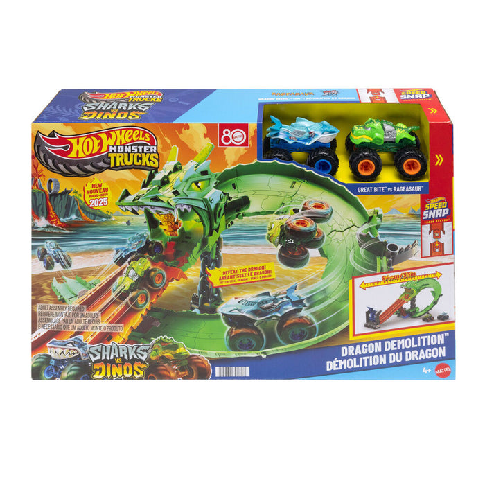 Hot Wheels Monster Trucks Dragon Demolition-1