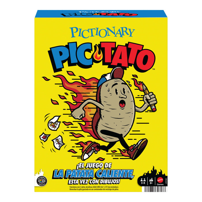 Spanish Pictionary Pic-Tato board game-3