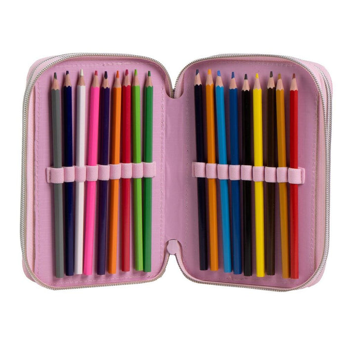 Hello Kitty triple pencil case-4
