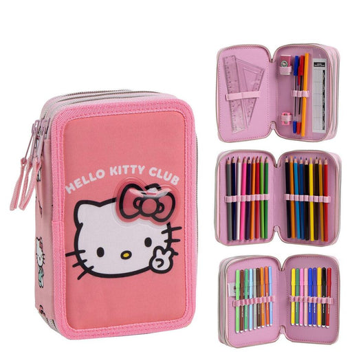 Hello Kitty triple pencil case-1
