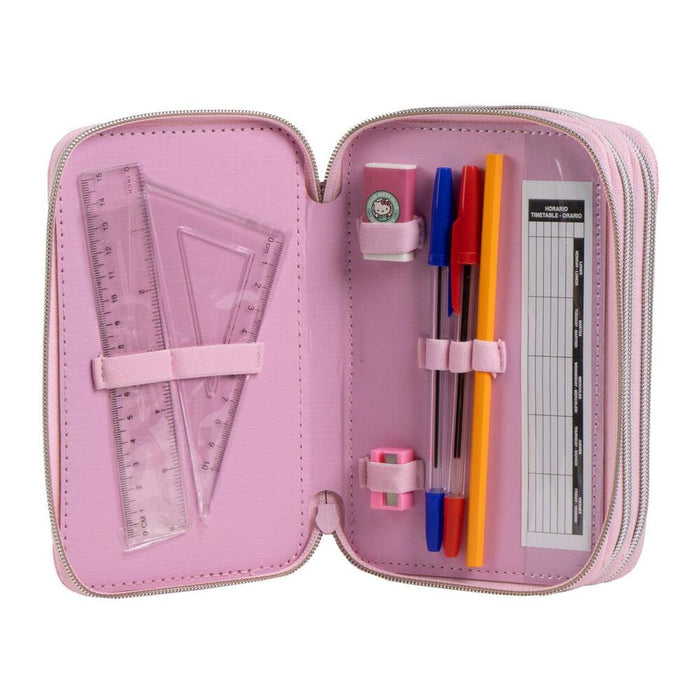 Hello Kitty triple pencil case-2