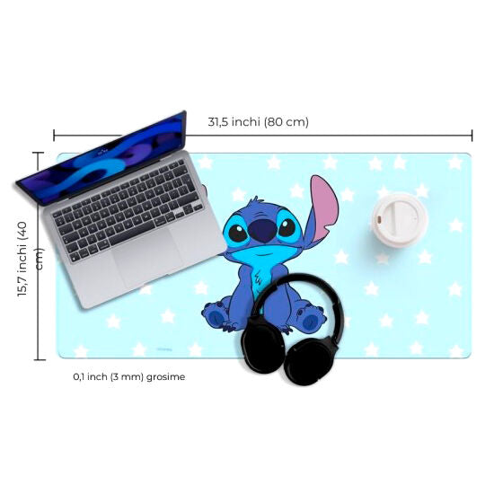 Disney Stitch gaming desk mat-3