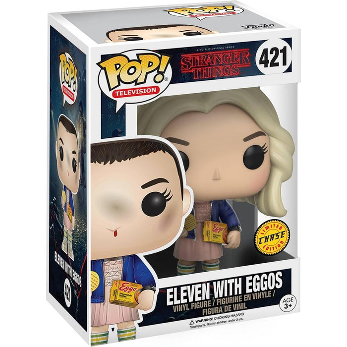 POP figure Stranger Things Eleven with Eggos Chase-3