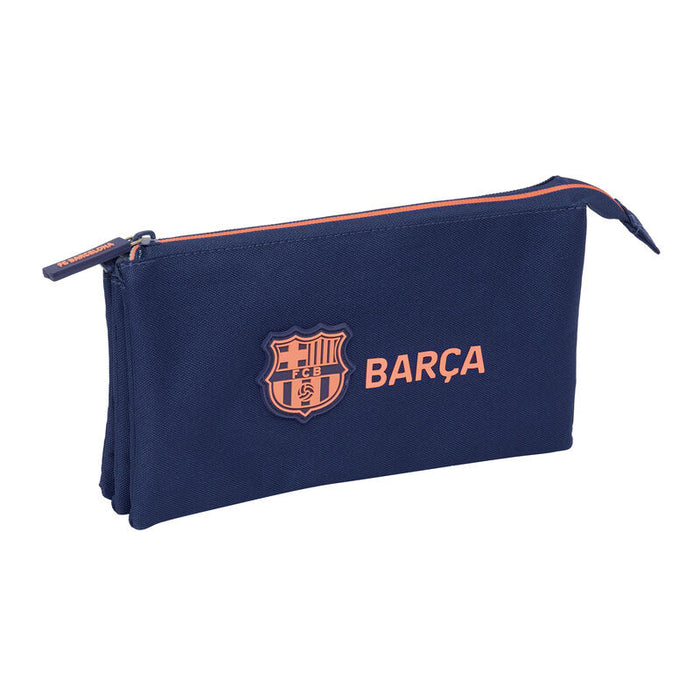 F.C. Barcelona 2 Equipment 25/26 triple pencil case-1