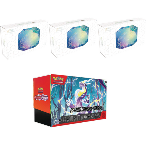 Free 1 Spanish Build & Battle Stadium with every 3 Spanish Terapagos ex-1