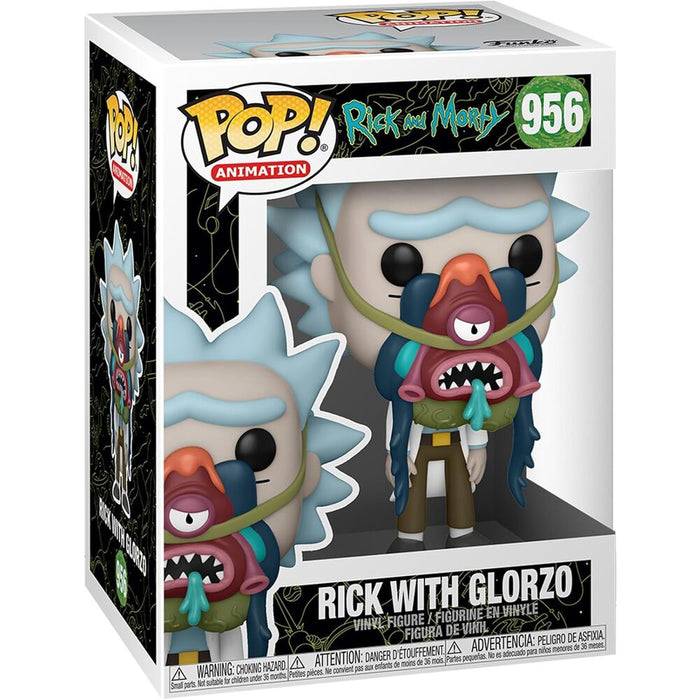 POP Rick and Morty Rick with Glorzo-2