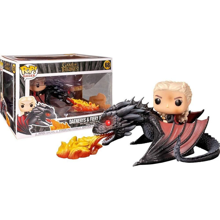 POP figure Game of Thrones Daenerys on Fiery Drogon-2