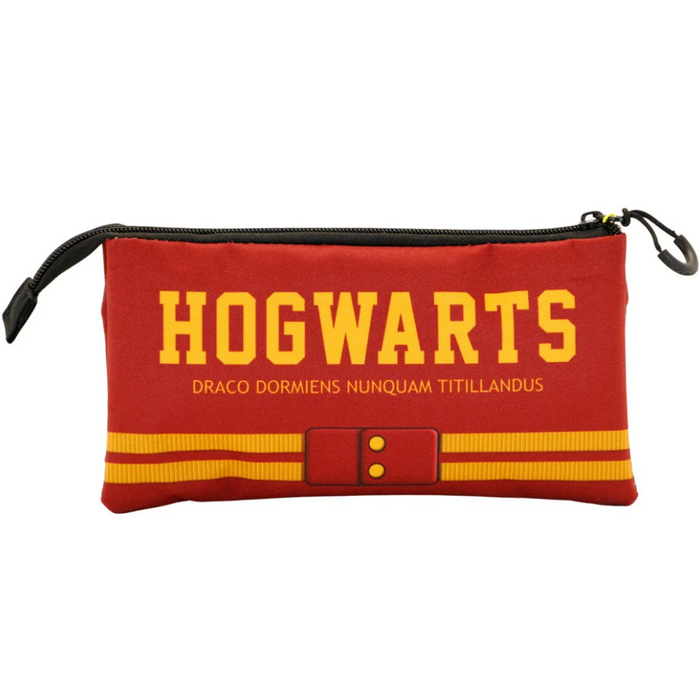 Harry Potter Griffindor triple pencil case-1