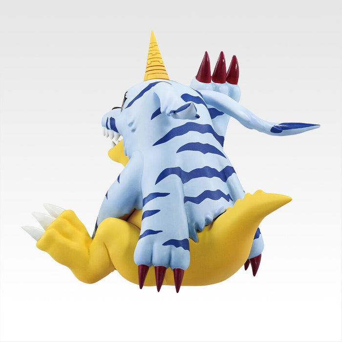 Digimon Adventure Clash of Light and Darkness Agumon & Gabumon Ichibansho figure 7cm-8