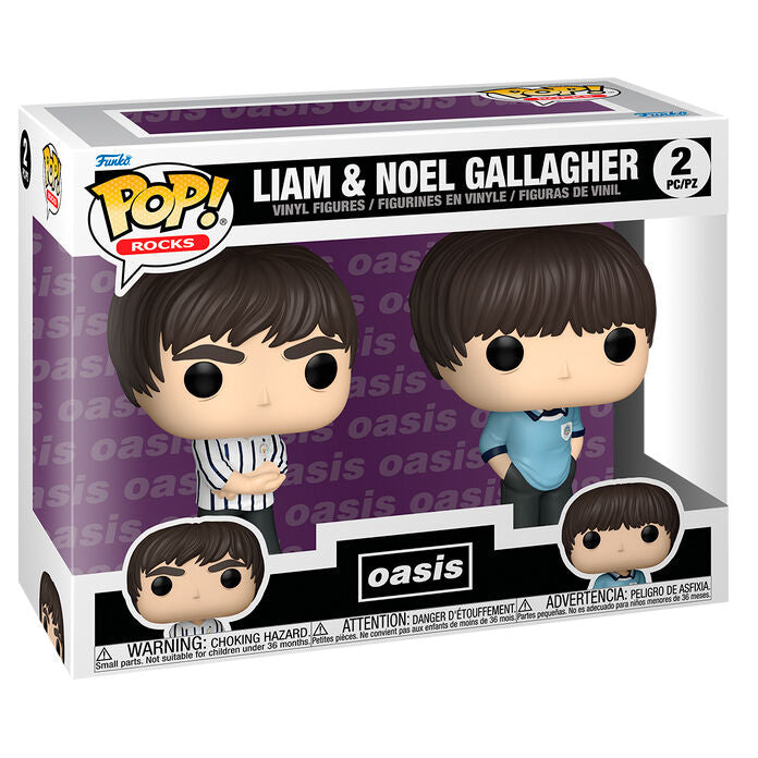 POP pack 2 figures Oasis Liam & Noel Gallagher-2