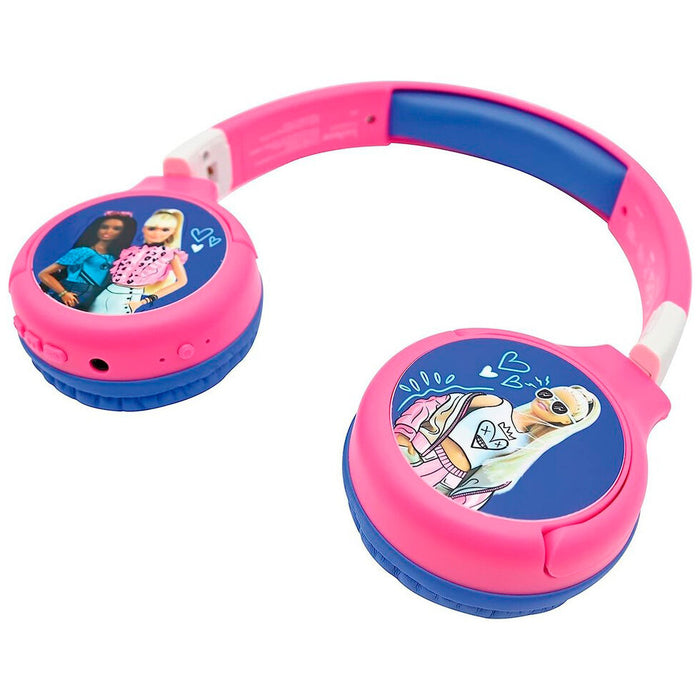Barbie Foldable headphones-1
