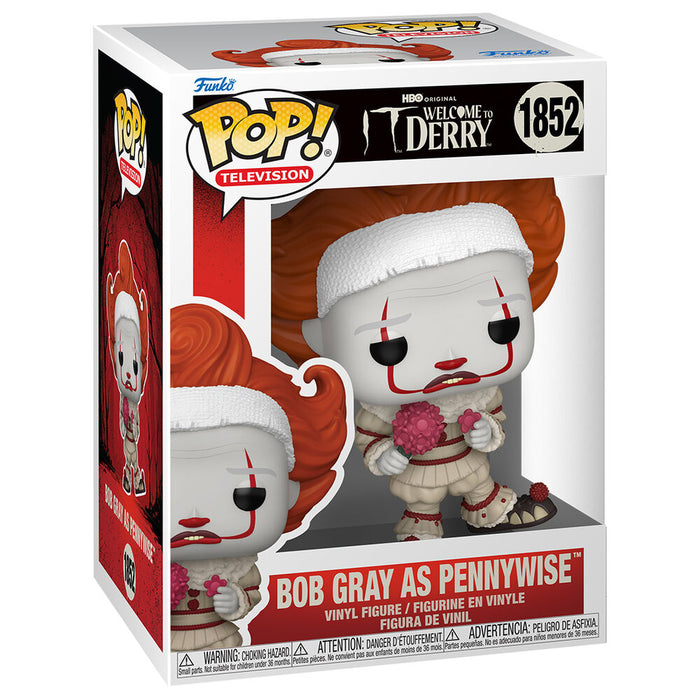POP figure IT Welcome To Derry Bob Gray as Pennywise-2