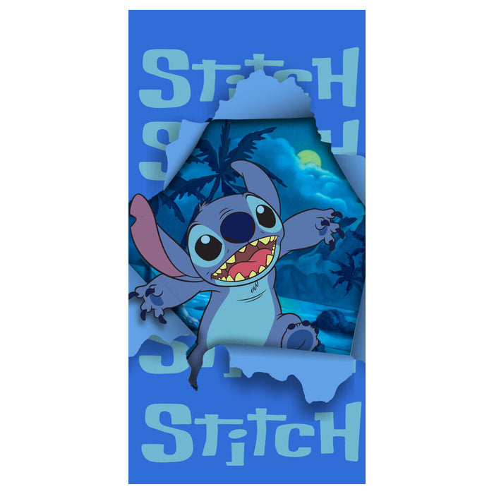 Disney Stitch microfibre beach towel-1