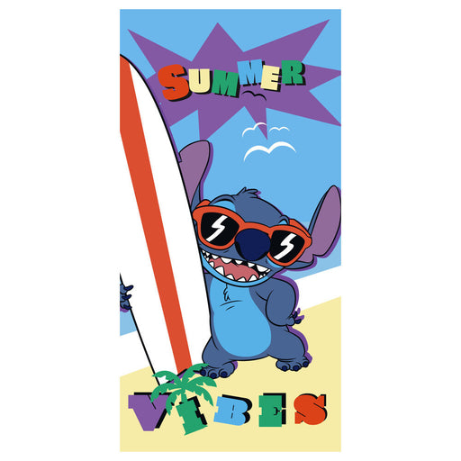 Disney Stitch microfibre beach towel-1