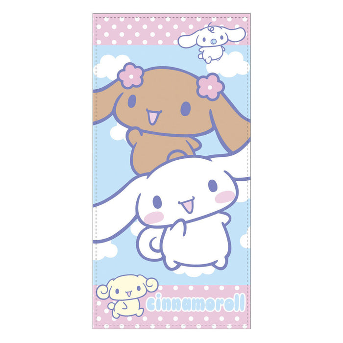 Hello Kitty Cinnamoroll microfibre beach towel-1