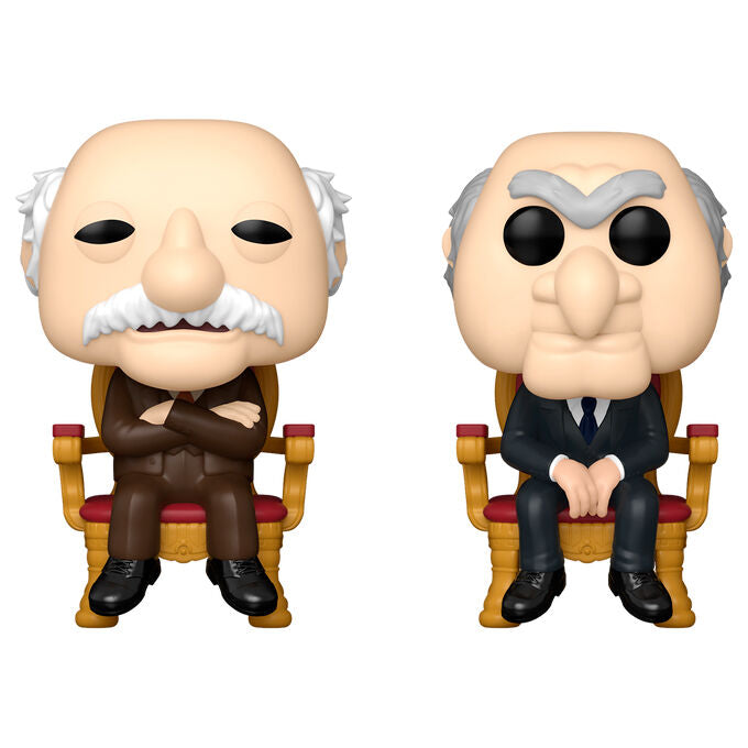 POP pack 2 figures The Muppets Waldorf and Statler Exclusive-1