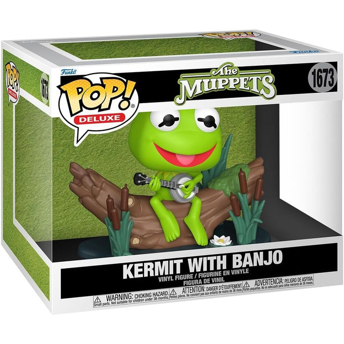 POP figure Deluxe The Muppets Kermit with Banjo-2