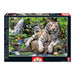 White Tigers of Bengal puzzle 1000pcs-0