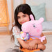 Peppa Pig Mummy Pig with Evie plush toy 33cm-4
