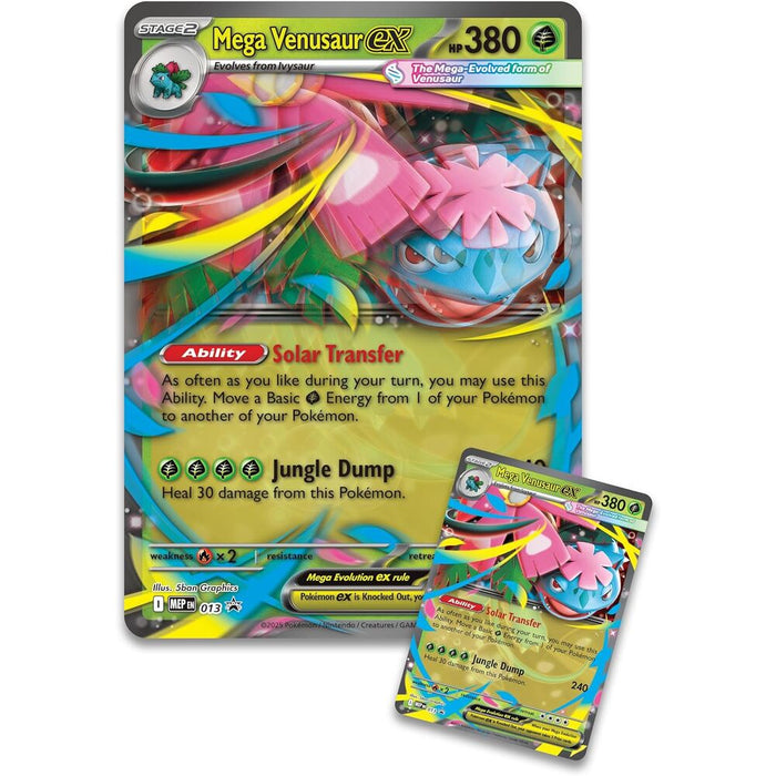 English Pokemon Premium Mega-Venusaur collectible card game case-2